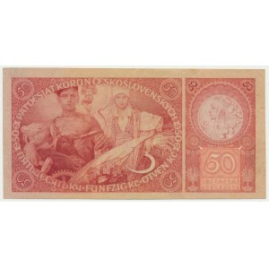 Czechosłowacja, 50 koron 1929