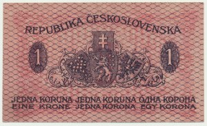 Czechoslovakia, 1 Koruna 1919