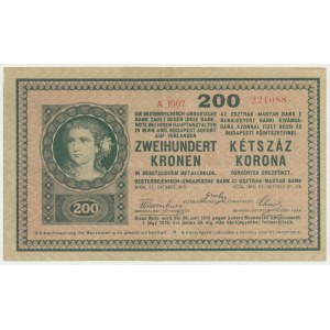 Austria, 200 koron 1918