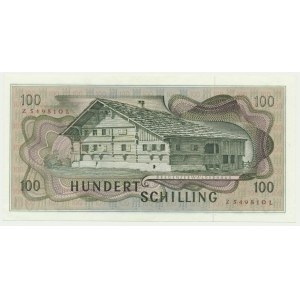 Austria, 100 Kronen 1969 - II issue