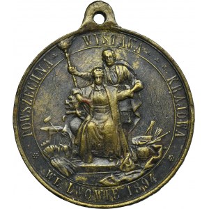 Medal of the General National Exhibition Lviv 1894 - RARE