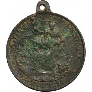 Medal Powszechna Wystawa Krajowa Lwów 1894 - RZADKI