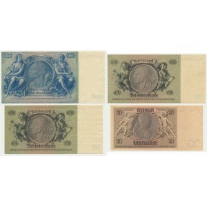 Germany, set 20-100 Reichsmark 1929-35 (4 pcs.)
