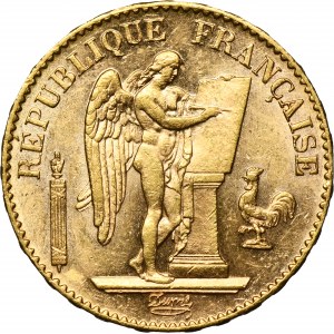 France, Third Republic, 20 Francs Paris 1893 A