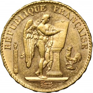 Francja, III Republika, 20 Franków Paryż 1897 A