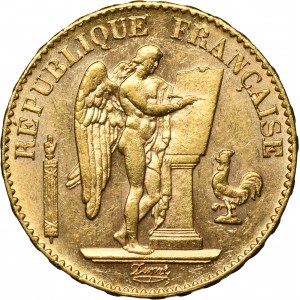 France, Third Republic, 20 Francs Paris 1897 A