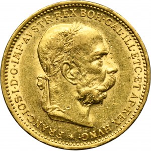 Austria, Franz Joseph I, 20 Corona Wien 1893