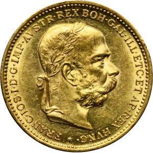 Austria, Franz Joseph I, 20 Corona Wien 1897