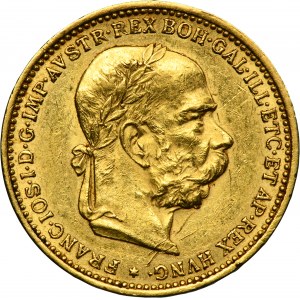 Austria, Franz Joseph I, 20 Corona Wien 1895