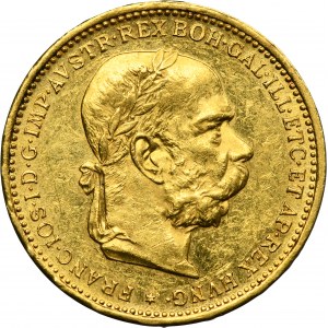 Austria, Franz Joseph I, 20 Corona Wien 1896