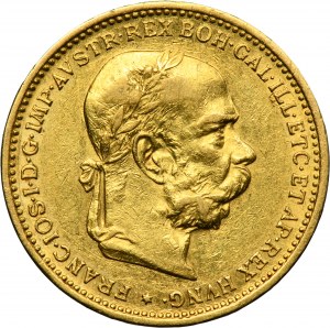 Austria, Franz Joseph I, 20 Corona Wien 1894