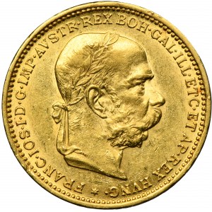 Austria, Franz Joseph I, 20 Corona Wien 1893