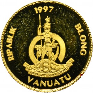 Vanuatu, 50 Vatu Ballerna 1997 - Olympic Games