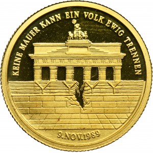 Liberia, 25 Dollars 2009 - Fall of the Berlin Wall