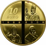 Francja, 10 Euro 2008 - 150. rocznica Objawienia Matki Bożej Bernadecie Soubirous z Lourdes