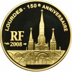 France, 10 Euro 2008 - 150th Anniversary of the Apparition of Our Lady to Bernadette Soubirous of Lourdes