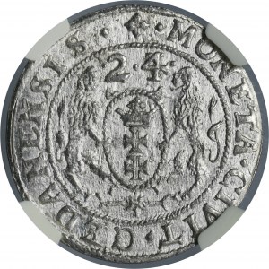 Zygmunt III Waza, Ort Gdańsk 1624/3 - PR• - NGC MS64