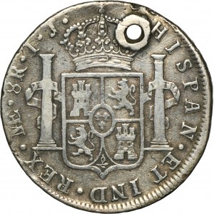 Bolívia, Karol IV, 8 Real Lima 1798