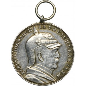Germany, German Empire, Wilhelm II, Medal commemorating the death of Otto von Bismarck 1898
