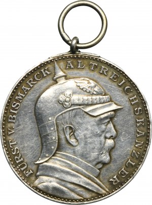 Germany, German Empire, Wilhelm II, Medal commemorating the death of Otto von Bismarck 1898