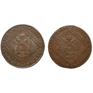 Set, Franz II, 30 Kreuzer 1807 (2 pcs.)