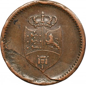 Denmark, Frederick VI, Token 12 Skillings 1813