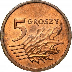 SAMPLE Bronze, 5 pennies 2005 - VERY RARE