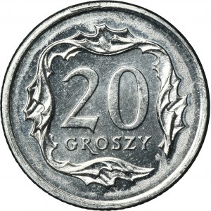 SAMPLE ALUMINIUM, 20 pennies 2005 - VERY RARE