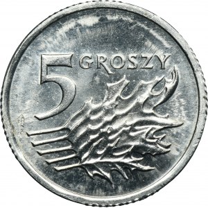 SAMPLE ALUMINIUM, 5 pennies 2006 - VERY RARE