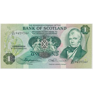 Scotland, 1 Pound 1976