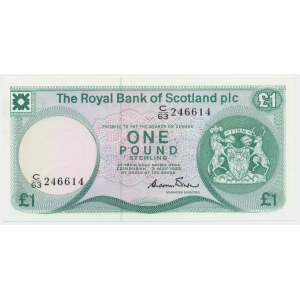 Scotland, 1 Pound 1982