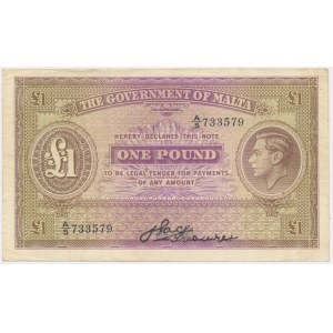 Malte, £1 (1940)