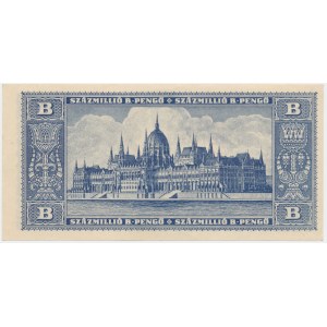 Hongrie, 100 millions de B-pengo 1946