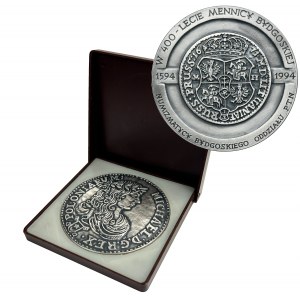Medal of the 400th anniversary of the Bomberg Mint 1994 - Michał Korybut Wiśniowiecki