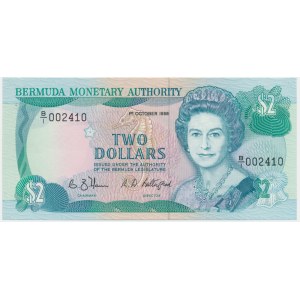 Bermudy, 2 dolary 1988