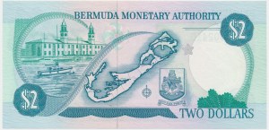 Bermuda, 2 Dollars 1988