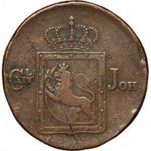 Norway, Carl XIV Johann, 2 Skilling Kongsberg 1832
