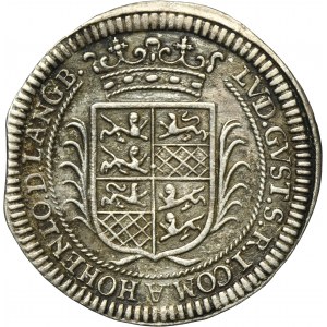 Germany, County of Hohenlohe-Waldenburg-Schillingfürst, Ludwig Gustav, 4 Kreuzer 1696