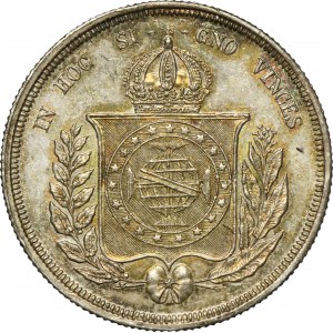 Brasil, Pedro II, 500 Réis Rio de Janerio 1865