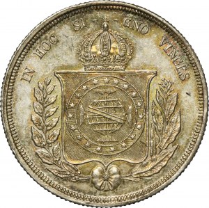 Brasil, Pedro II, 500 Réis Rio de Janerio 1865