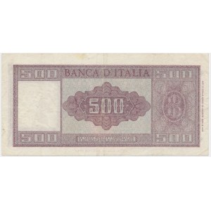 Italy, 500 Lire (1961)