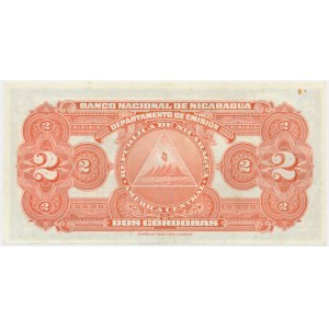 Nicaragua, 2 cordobas 1945