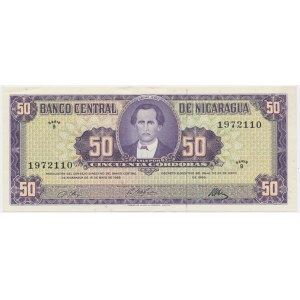 Nikaragua, 50 cordobas 1968