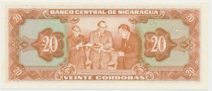 Nikaragua, 20 cordobas 1972
