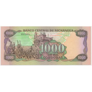 Nikaragua, 1 000 cordobas 1985