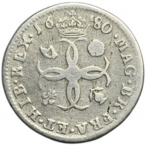 Wielka Brytania, Karol II, 4 Pensy Londyn 1680