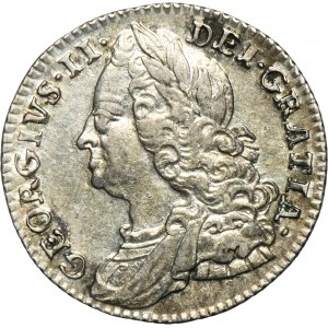 Great Britain, George II, 6 Pence London 1737