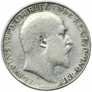 Wielka Brytania, Edward VII, 2 Szylingi (Floren) Londyn 1909