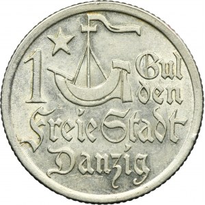 Wolne Miasto Gdańsk, 1 gulden 1923 Koga