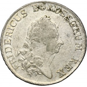 Silesia, Prussian rule, Friedrich II, Thaler Breslau 1784 B